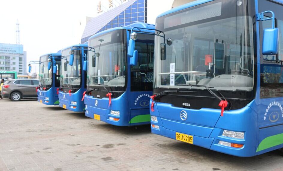 公交5路、8路、10路、23路更新新能源純電動車輛